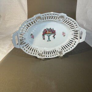 Antique Schwarzenhammer Candy Dish - Made Between 1910 And 1923 (609)